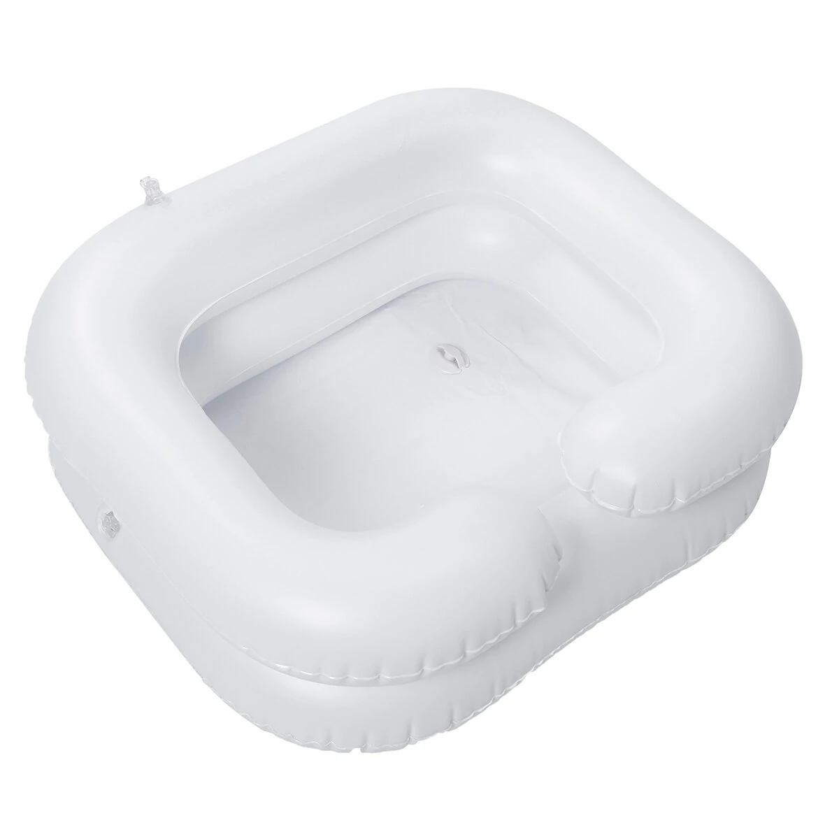(image for) Inflatable Hair Washing Basin Portable Salon Household Bed Rest Elder People Hair Dyes